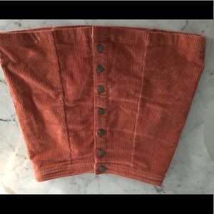 Corduroy Rust skirt!